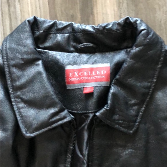 oversized leather blazer jacket - Picture 2 of 3